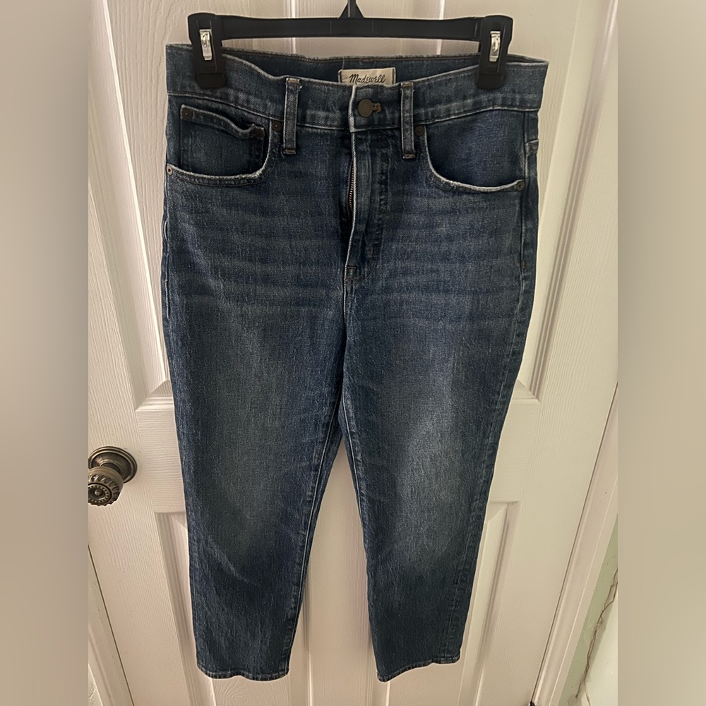 Madewell Women’s Indigo Classic Straight Jeans, Size 27